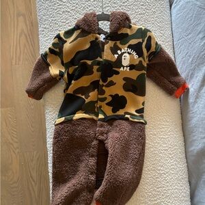 BAPE Camo Baby Onesie